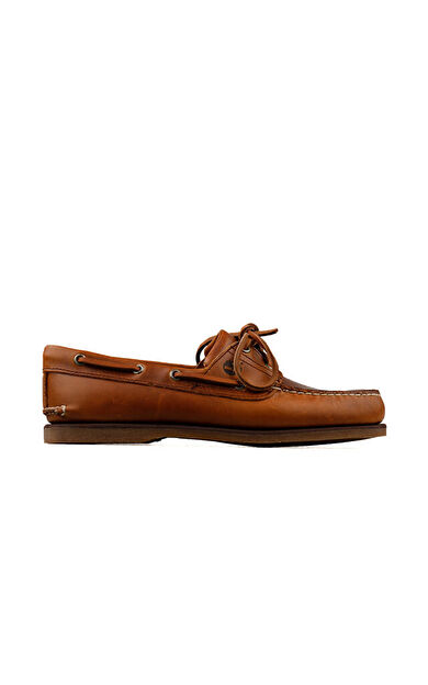 Timberland Classic Boat 2 Eye Erkek Günlük Ayakkabı TB0A232XF741 Kahverengi