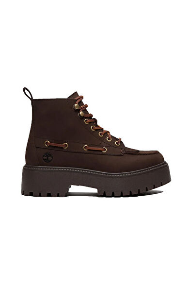 Timberland STONE STREET MID LACE UP BOOT Kadın Günlük Bot TB0A27YZW071 Kahverengi