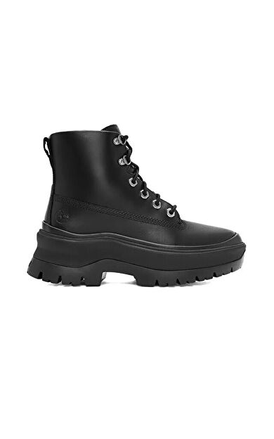 Timberland Roxie Lane Mid Lace Up Boot Kadın Günlük Bot TB0A295JW021 Siyah