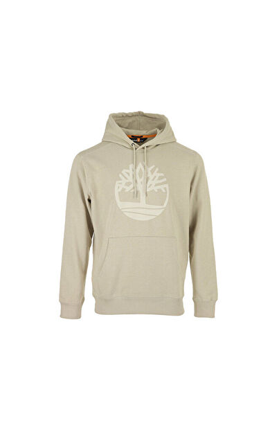 Timberland Core Logo P/O Hood Bb Erkek Günlük Sweatshirts TB0A2BJHCY21 Krem