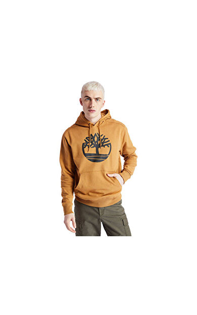 Timberland Core Logo P/O Hood Bb Erkek Günlük Sweatshirts TB0A2BJHP57 Sarı