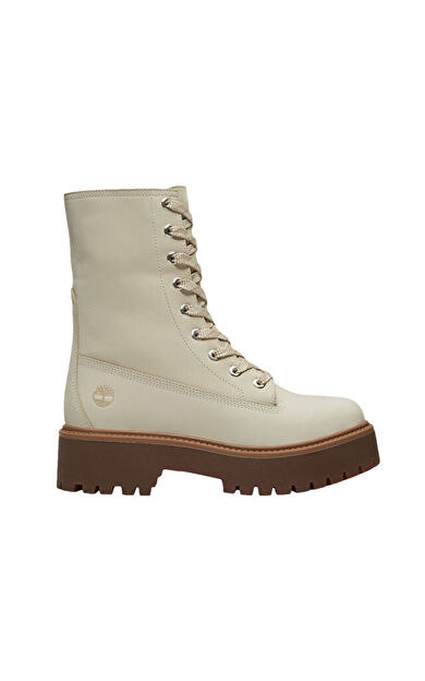 Timberland STONE STREET MID LACE UP BOOT Kadın Günlük Bot TB0A5SAHEN71 Bej
