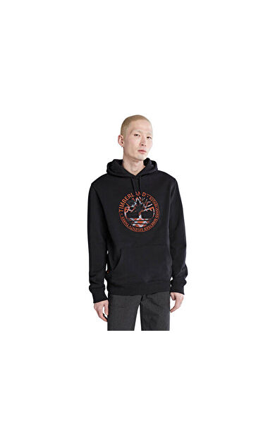 Timberland Little Cold Hoodie Erkek Günlük Sweatshirts TB0A5Y4N0011 Siyah