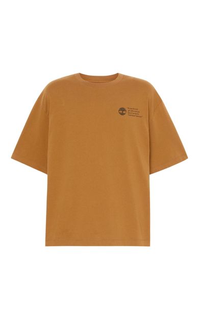 Timberland Archive Boot" Tee Erkek T-Shirt Kahve