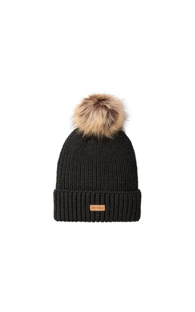 Timberland Chunky Knit Pom Beanie Siyah