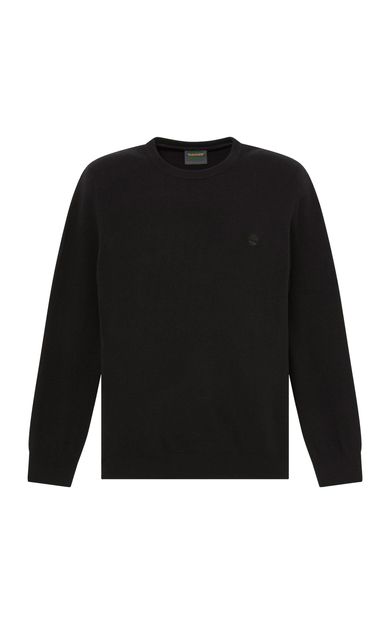 Timberland Cohas Brook Merino Crew Neck Sweater Erkek Sweatshirt Siyah