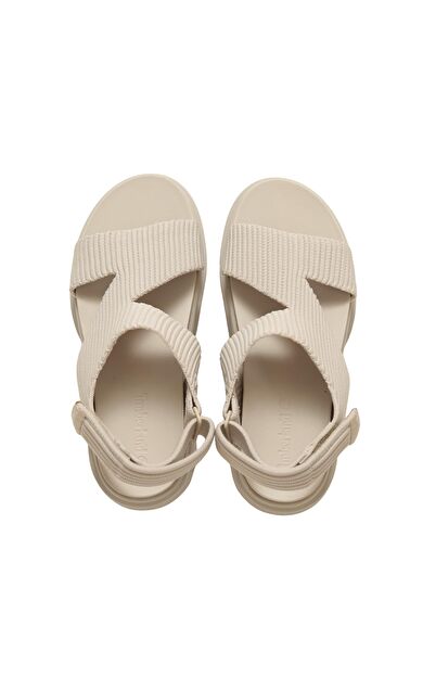 Timberland Greyfield Sandal Backstrap Sandal Kadın Sandalet Krem