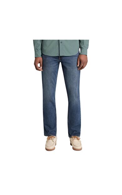 Timberland Sandown Denim Slim Erkek Pantolon Mavi