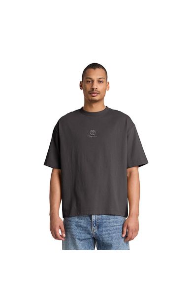 Timberland Shorewood Heavyweight Ss Tee Erkek T-Shirt Siyah