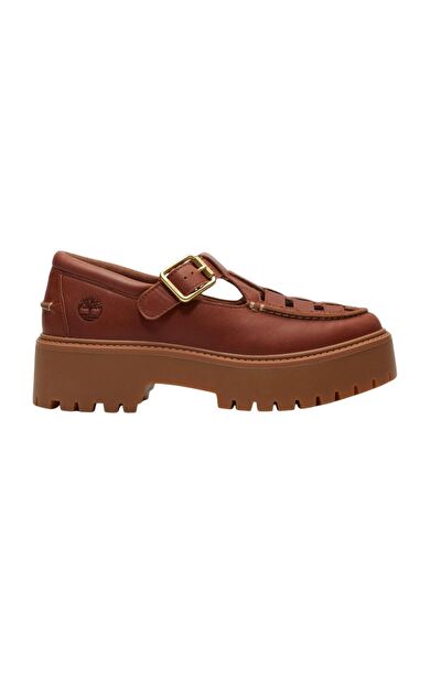 Timberland Stone Street Buckle Shoe Kadın Sandalet Kahve