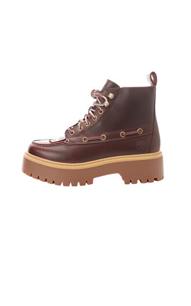 Timberland Stone Street Mıd Lace Up Boot Kadın Bot Ve Çizme Kahve