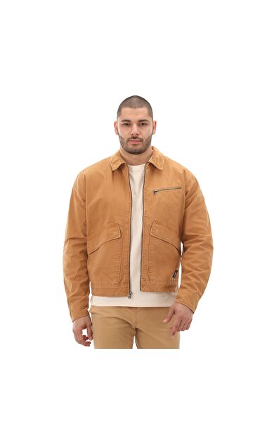 Timberland Washed Canvas Jacket Erkek Ceket Kahve