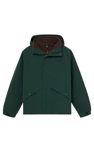 Timberland Weatherlıne Waterproof 3In1 Jacket (Soft Erkek Ceket Yeşil
