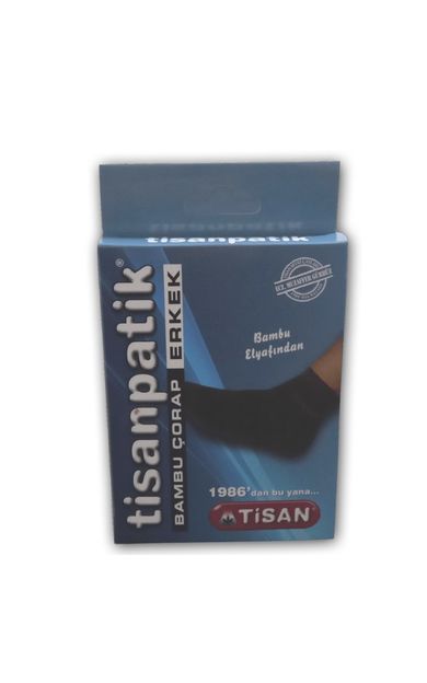 Tisan Patik Bambu Çorap Erkek - Bay Çorabı