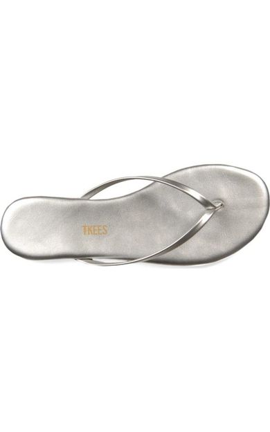 TKEES Classic Silver (Gümüş) Kadın Parmak Arası Terlik TK-2059