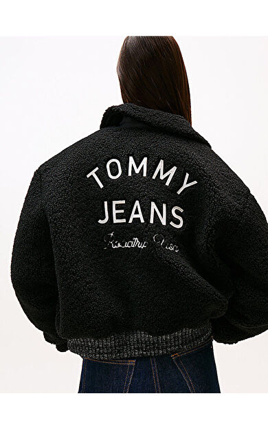 Tommy Hilfiger DW0DW21666 Tjw Teddy Varsity Kadın Ceket