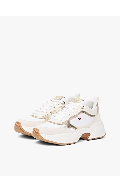 Tommy Hilfiger FW0FW09204 Th Chunky Runner Metallic Kadın Günlük Ayakkabı