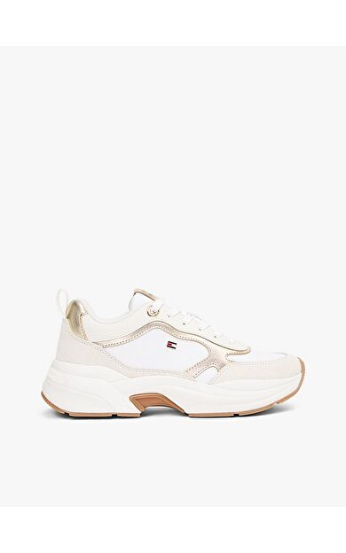 Tommy Hilfiger FW0FW09204 Th Chunky Runner Metallic Kadın Günlük Ayakkabı