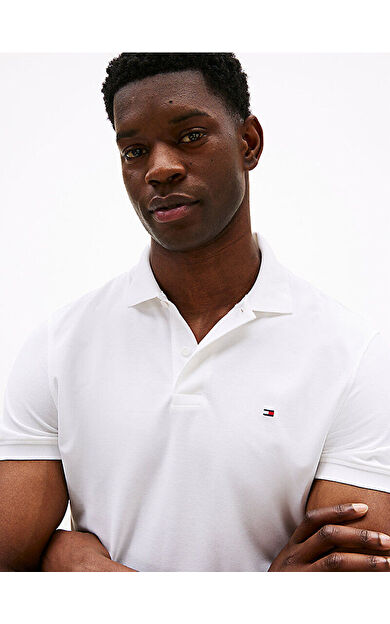 Tommy Hilfiger MW0MW37309YBR Performance Pique Reg Erkek Polo Tişört