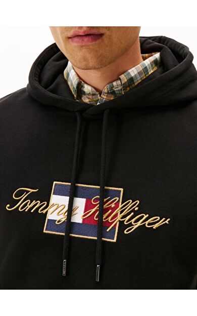 Tommy Hilfiger MW0MW41502 Icon Gold Erkek Sweatshirt