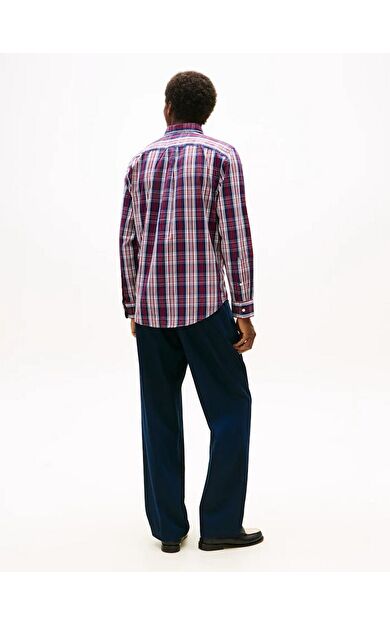 Tommy Hilfiger MW0MW41712 Flex Poplin Erkek Gömlek