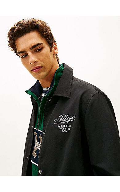 Tommy Hilfiger MW0MW41871 Racing Coach Erkek Ceket