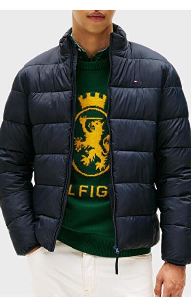 Tommy Hilfiger MW0MW41982 Mid Weight Stand Collar Erkek Ceket