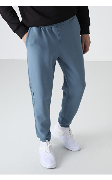 TommyLife Orman Yeşili Bağcıklı Dar Paça Erkek Eşofman Alt - 84999