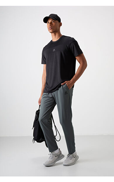 TommyLife Haki İnce Yumuşak Comfort Fit Erkek Eşofman Alt - 82119