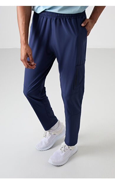 TommyLife İndigo İnce Yumuşak Comfort Fit Erkek Eşofman Alt - 82120