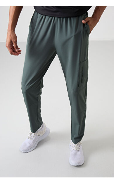 TommyLife Haki İnce Yumuşak Comfort Fit Erkek Eşofman Alt - 82120