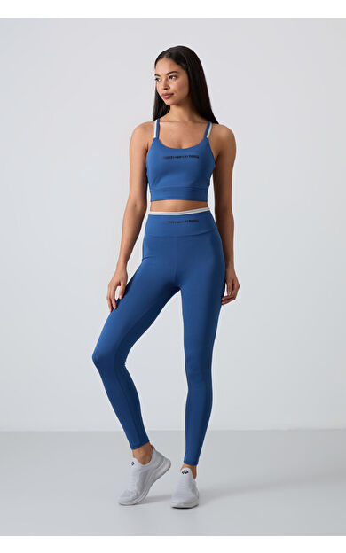 TommyLife Parlament Esnek Standart Fit Performans Kadın Tayt Takım - 95333