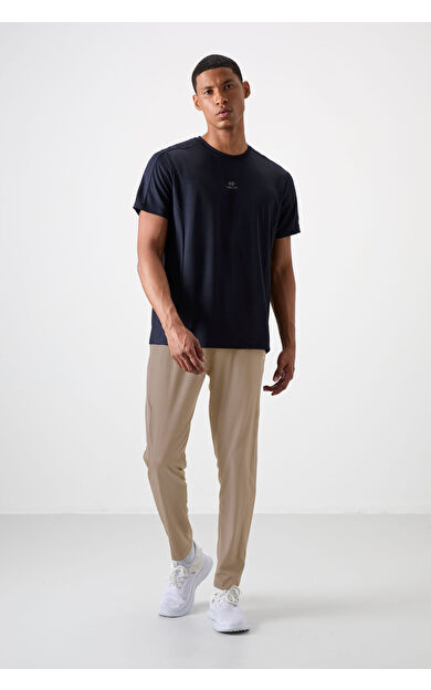 TommyLife Bej İnce Yumuşak Comfort Fit Erkek Eşofman Alt - 82119