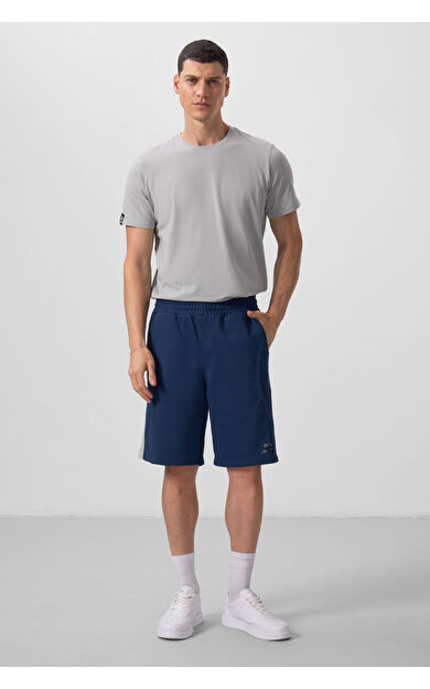 TommyLife Parlament Yüzeyi Dokulu Oversize Erkek Şort - 81288