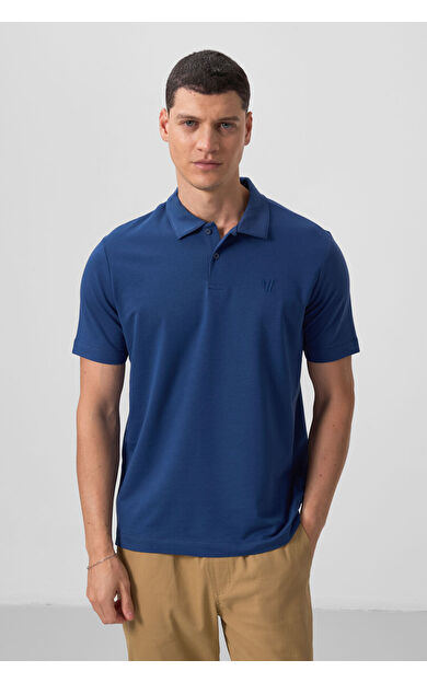 TommyLife Parlament Standart Kalıp Basic Polo Yaka Erkek T-Shirt - 87768