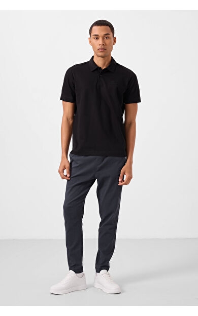 TommyLife Gri Standart Fit Dokuma Hafif Esnek Chino Erkek Pantolon - 82180