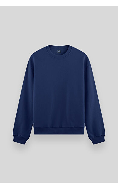 TommyLife Parlament Basic O Yaka Rahat Form Erkek Sweatshirt - 88053