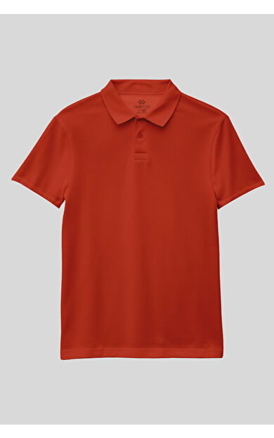 TommyLife Fiesta Polo Yaka Standart Fit Basic Unisex T-Shirt - 11330