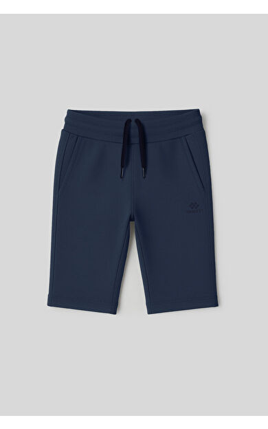TommyLife İndigo Standart Fit Basic Performans Erkek Çocuk Şort - 11303