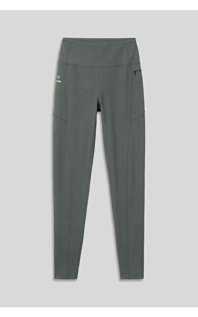 Haki Esnek Standart Fit Performans Kadın Tayt - 94667