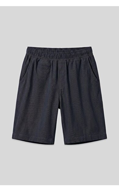 Kot Lacivert Standart Fit Dokuma Hafif Esnek Chino Erkek Şort - 81290