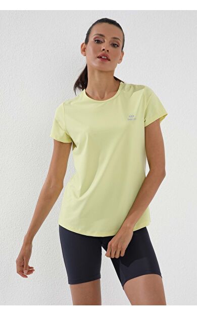 Limon Basic Kısa Kol Standart Kalıp O Yaka Kadın T-Shirt - 97144