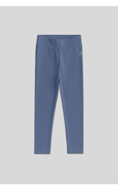 Petrol Yüksek Bel Dar Paça Kız Çocuk Tayt  - 75047