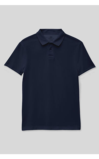 Parlament Polo Yaka Standart Fit Basic Unisex T-Shirt - 11330