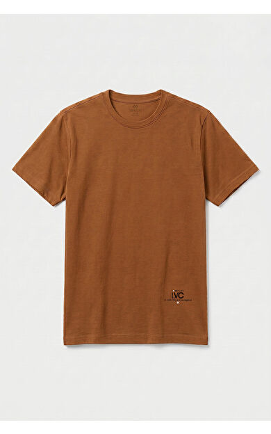YENİ Tarçın Standart Fit Baskılı Kısa Kollu Erkek T-Shirt - 88440