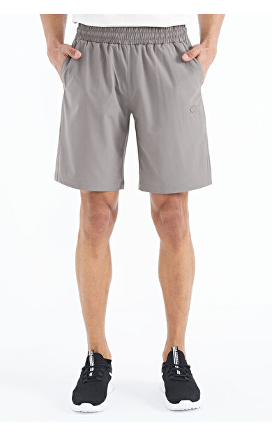 Taş Yan Cep Detaylı Lastikli Erkek Şort - 81238