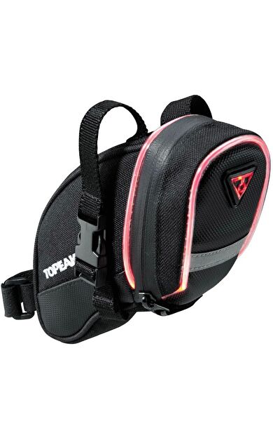 Topeak Aero Wedge IGlow Led Işıklı Sele Altı Çanta 0.5L Small TIG-AW02