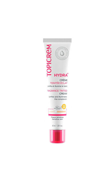 Topicrem Hydra+ Tinted Radiance Cream SPF 50 40 ml