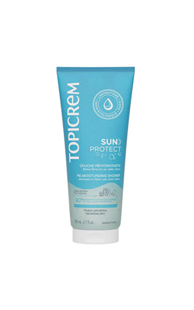 Topicrem Sun Protect Re-Moisturizing Shower 200 ml
