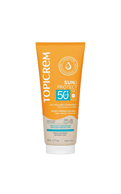 Topicrem Sun Protect Spf 50 Moisturizing Sun Milk 200 ml